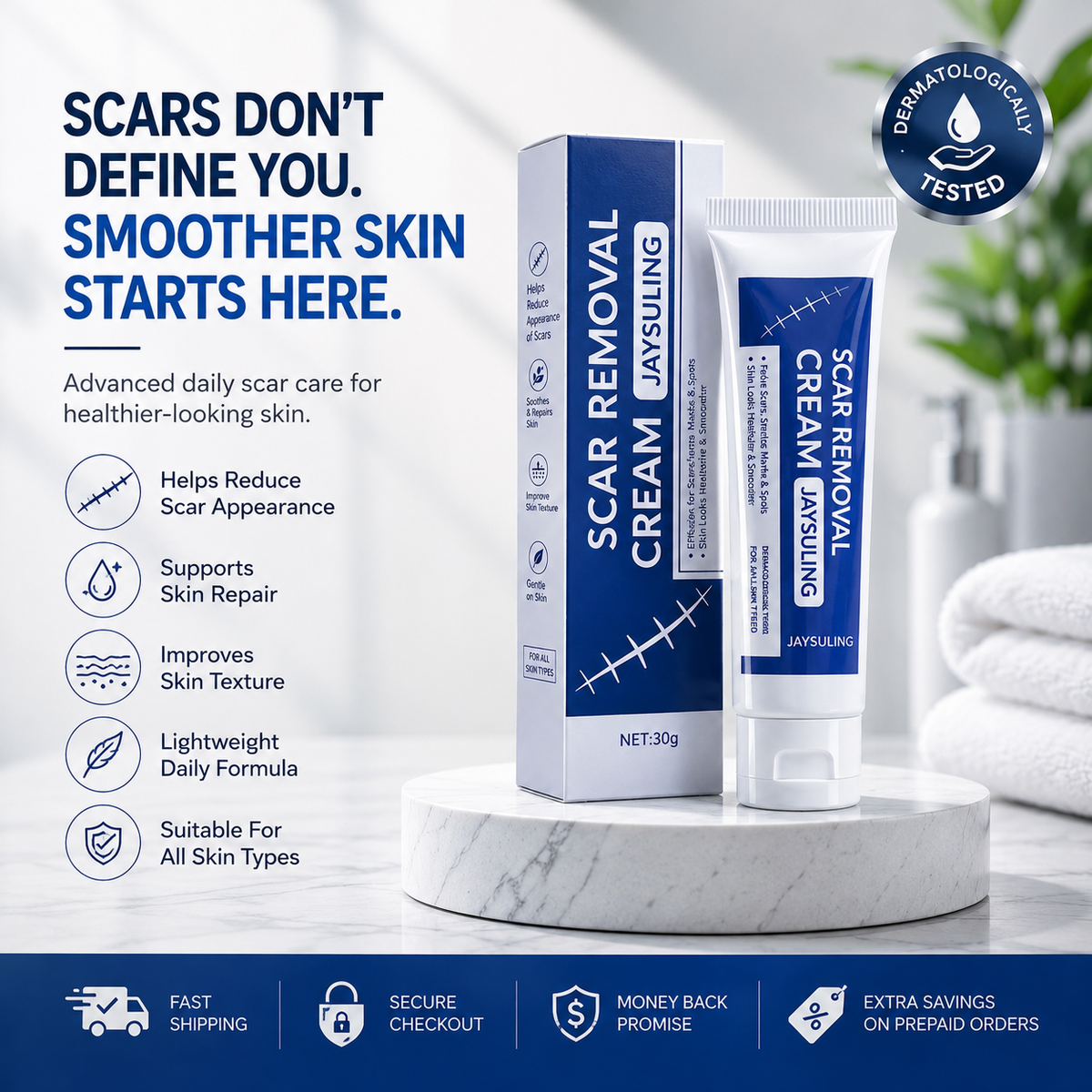 ScarSmooth™- Great for all types of marks