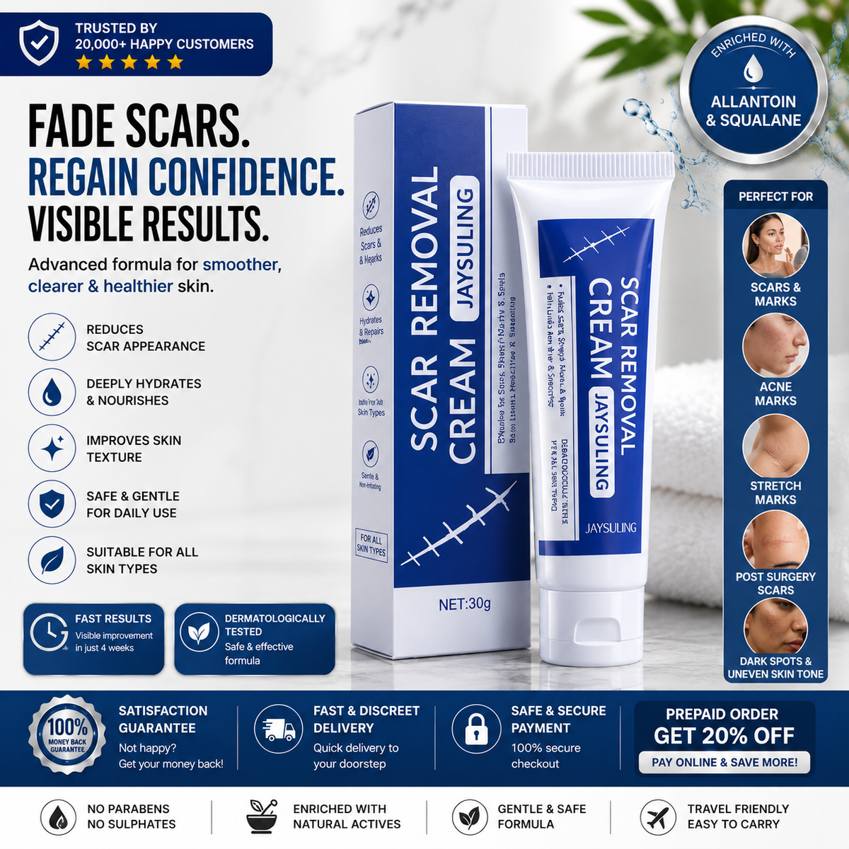 ScarSmooth™- Great for all types of marks