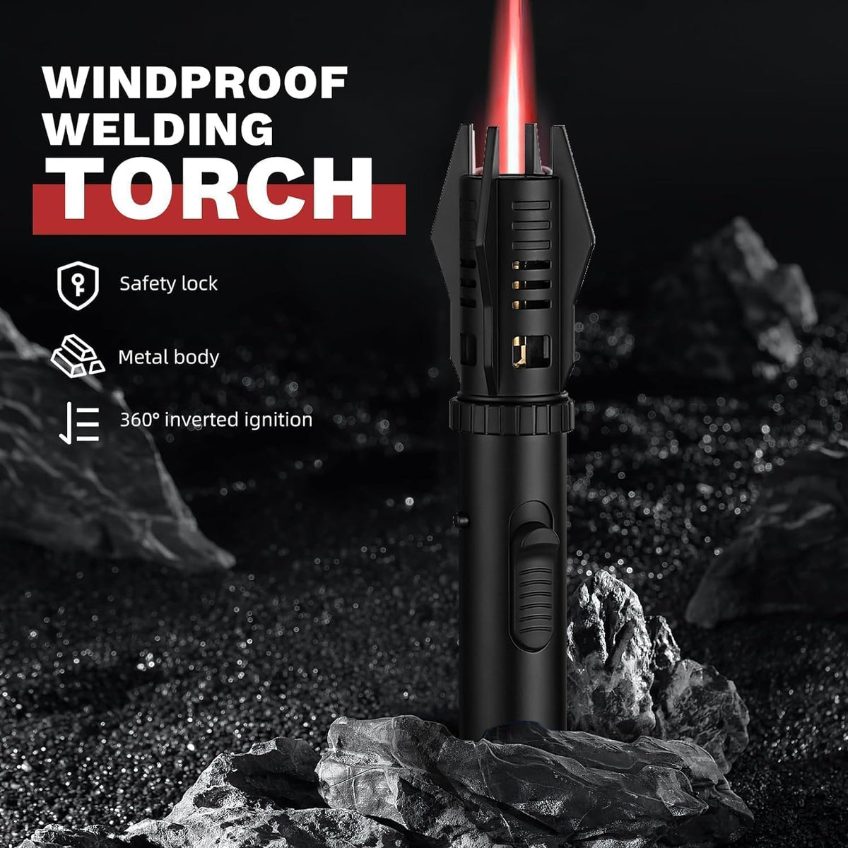 Premium Torch Lighter with Dual Flame