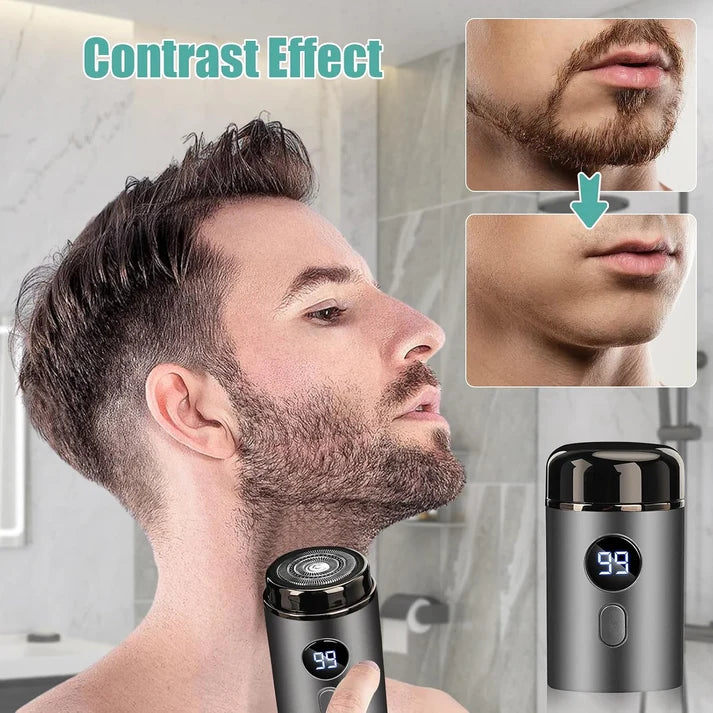 Portable Mini Electric Shaver | No Cuts Guaranteed