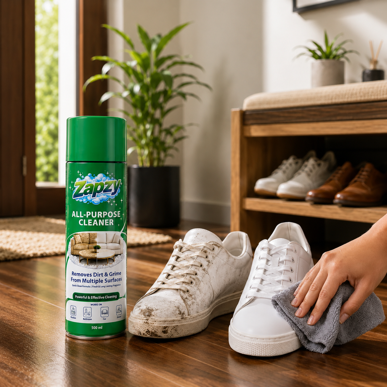 Zapzy™ Magic Foam - All Purpose Cleaner (Buy 1 Get 1) (500 ml)