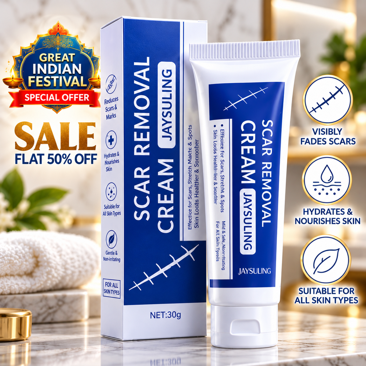 ScarSmooth™- Great for all types of marks