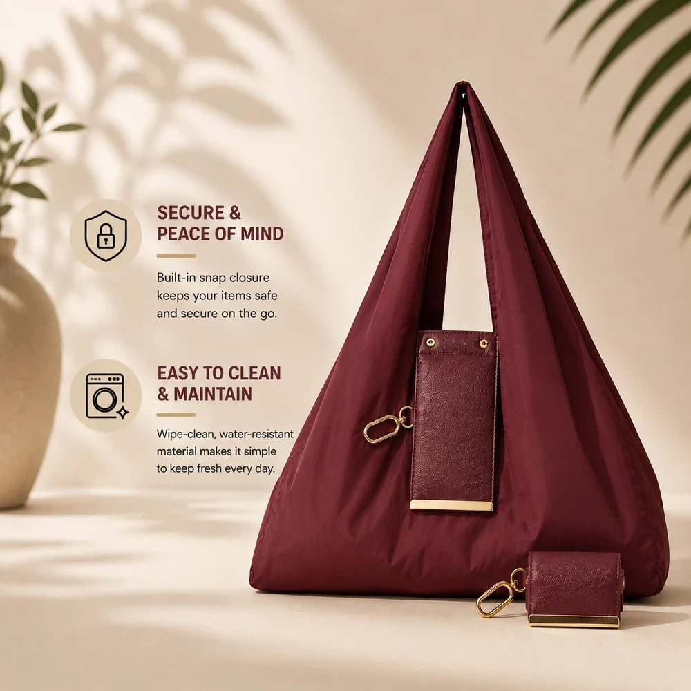 Portable Tote Purse Trendy Purses