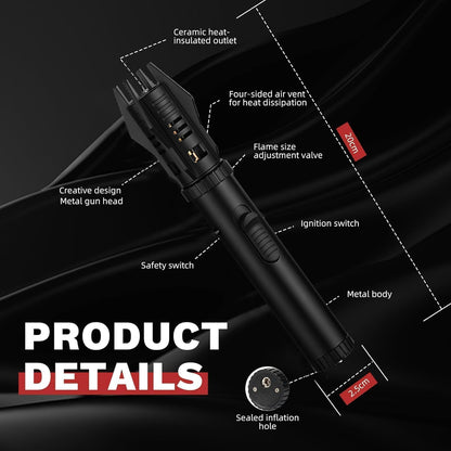 Premium Torch Lighter with Dual Flame