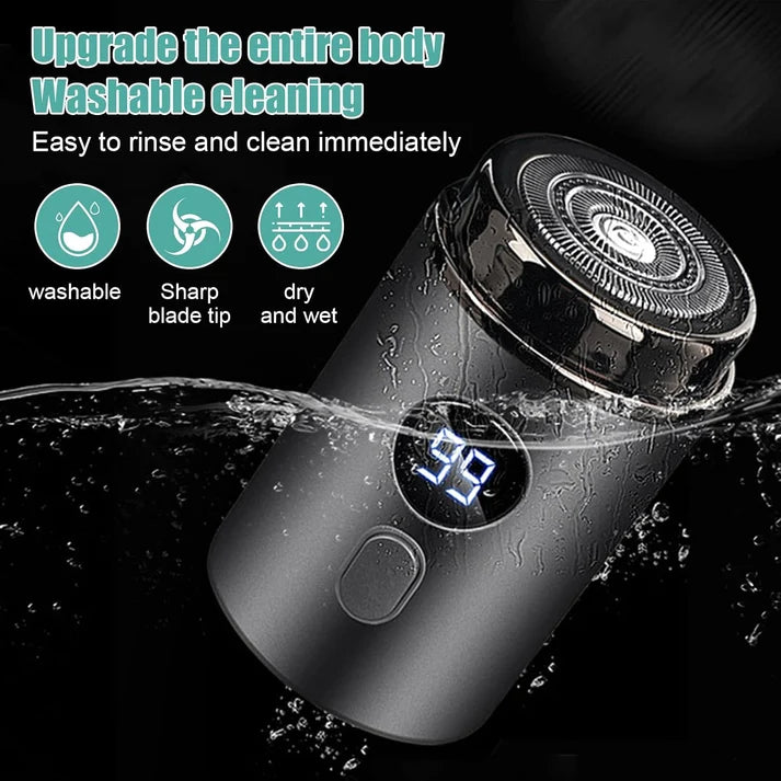 Portable Mini Electric Shaver | No Cuts Guaranteed