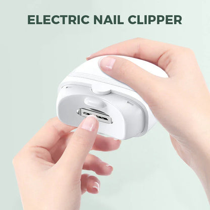 2 In 1 Electric Nail Trimmer – Safe, Painless Nail Grooming | Rechargeable & Quiet