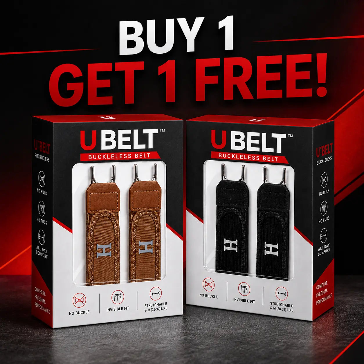 UBELT™ |All-Day Comfort Belt | Easy Wear & Secure Hold | BUY 1 GET 1 FREE