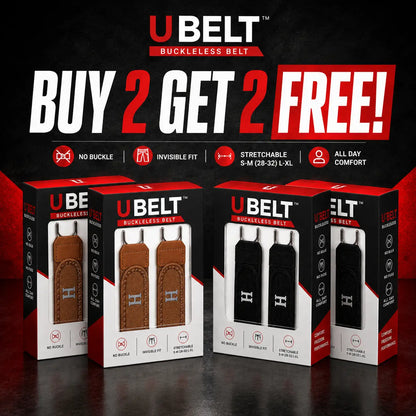UBELT™ |All-Day Comfort Belt | Easy Wear & Secure Hold | BUY 1 GET 1 FREE