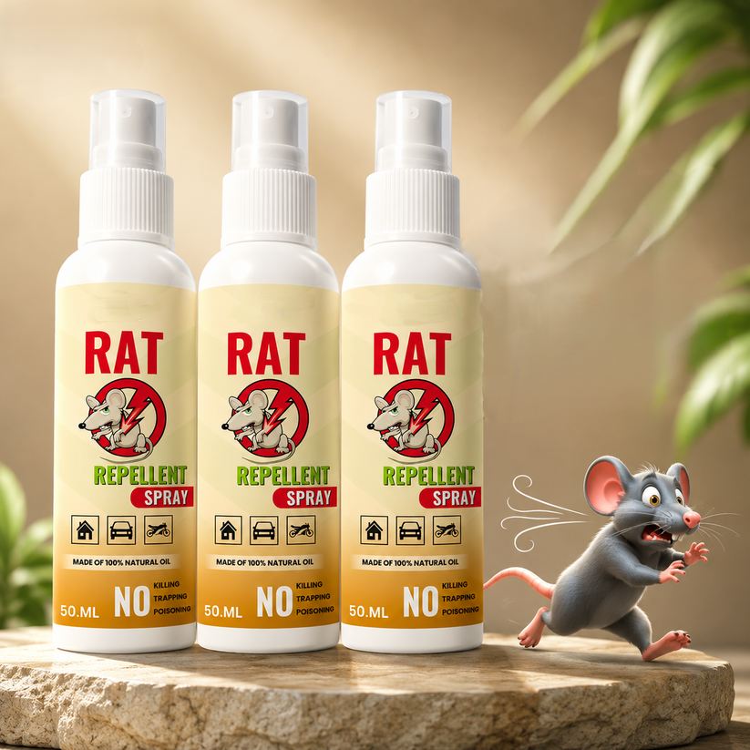Wipzy™ Rat Repellent Spray – Safe, Effective, and Eco-friendly