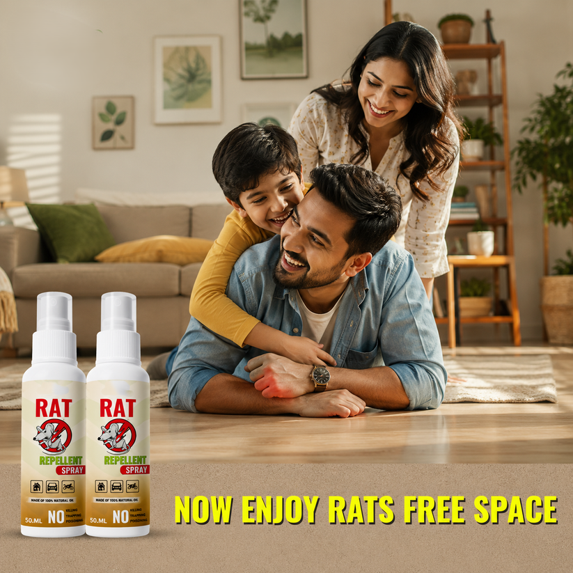 Wipzy™ Rat Repellent Spray – Safe, Effective, and Eco-friendly