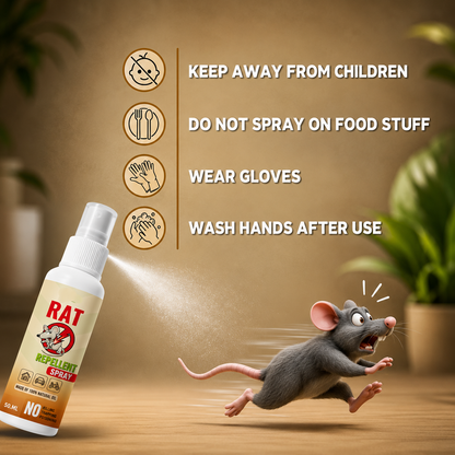 Wipzy™ Rat Repellent Spray – Safe, Effective, and Eco-friendly