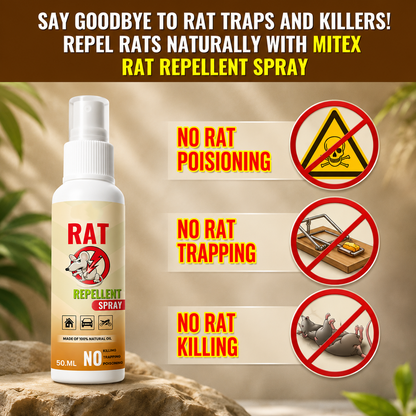 Wipzy™ Rat Repellent Spray – Safe, Effective, and Eco-friendly