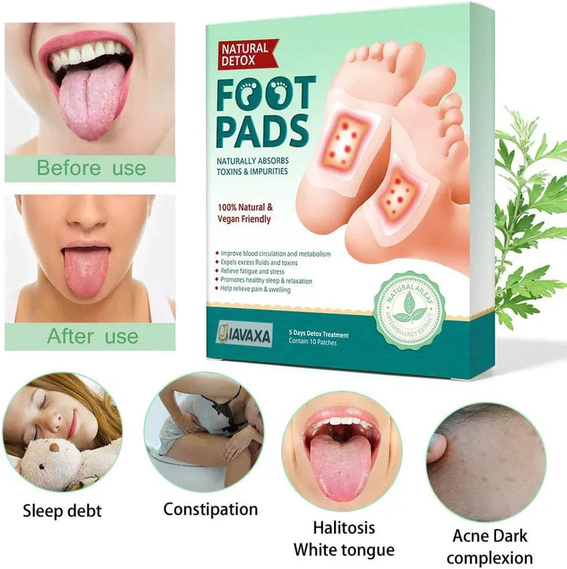 Overnight Foot Renewal Patches | Buy 1 Get 1 FREE 🌿✨