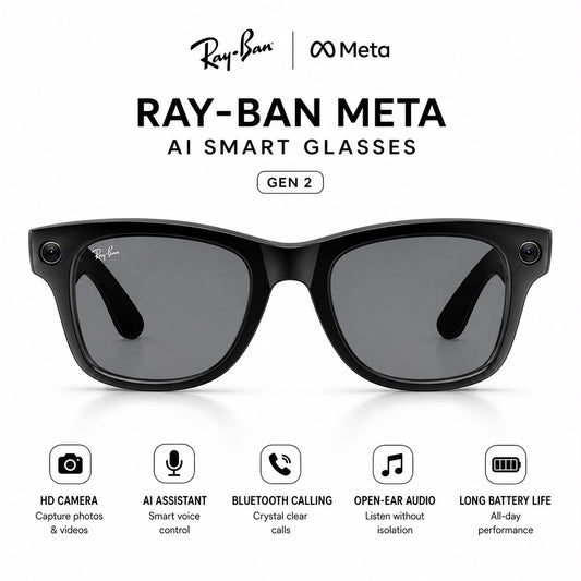 AI Smart Glasses (Gen 2) with night Vission, 12 Mp Camera & All Smart Features...