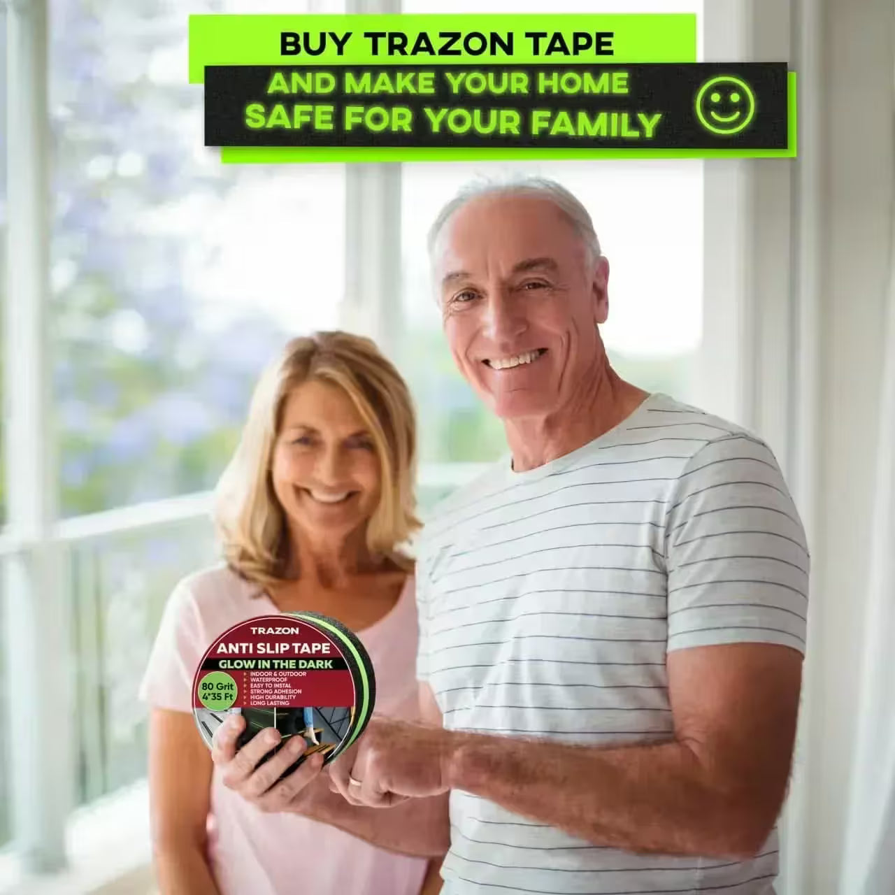 OMNEON™ ANTI SLIP TAPE FOR ANY SURFACE - 35ft Length - Buy 1 Get 1 Free!! 🔥