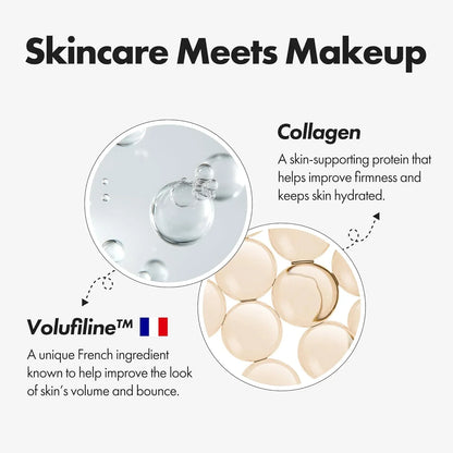 Korean 2‑in‑1 Color‑Changing Foundation Stick with Travel Brush